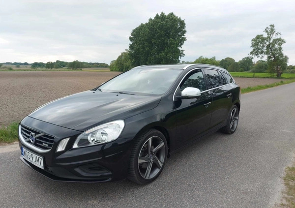 Volvo V60 cena 50000 przebieg: 248000, rok produkcji 2012 z Gostynin małe 704